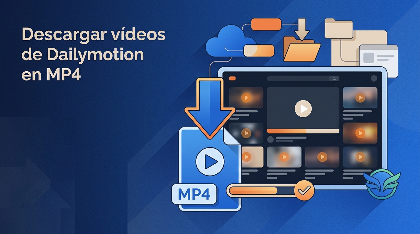 Descargar vídeos de Dailymotion en MP4: 3 métodos y límites