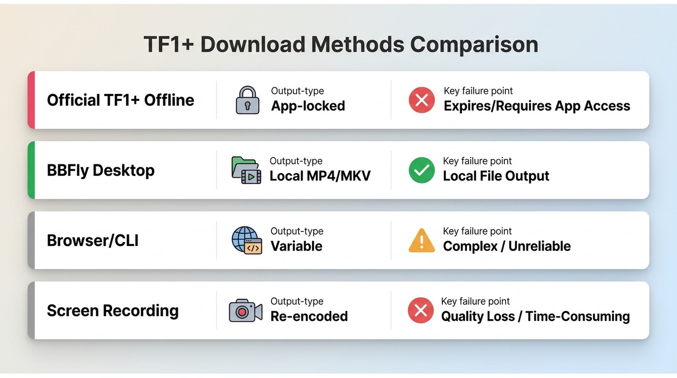 Which tf1 method fits you