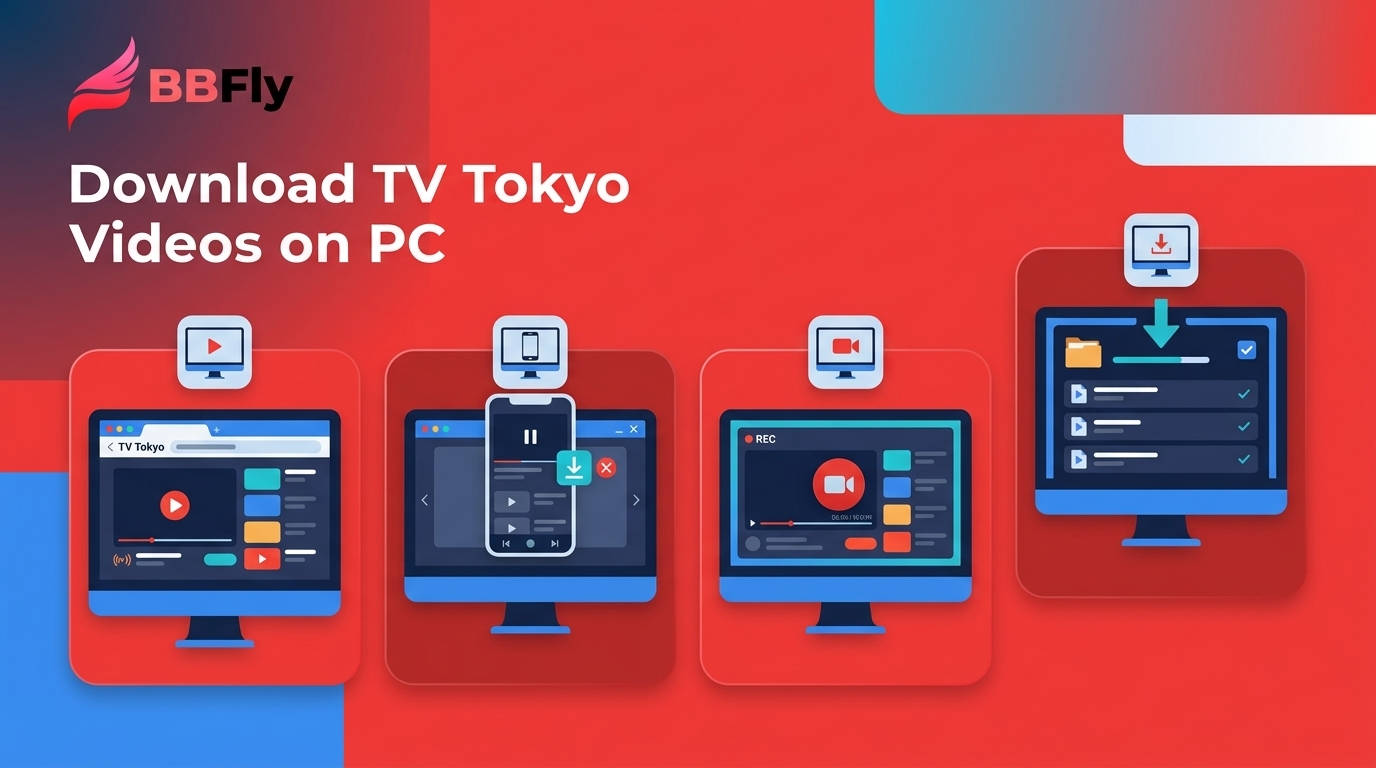 Download TV Tokyo Videos on PC: 4 Options Compared