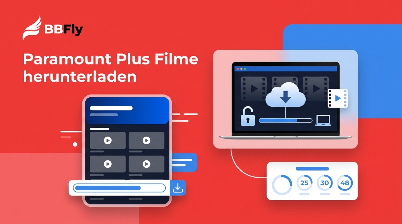 Paramount Plus Filme herunterladen: App, Limits und PC-Option