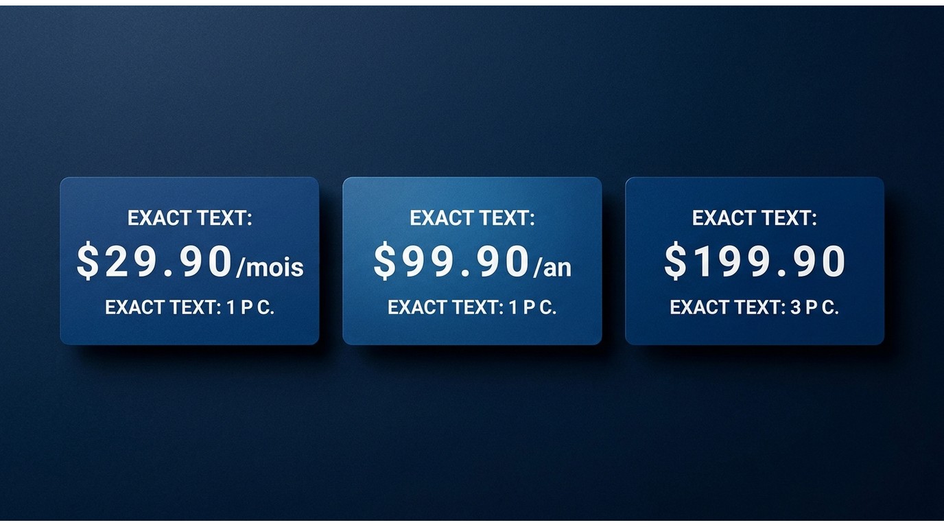 Tarifs BBFly 2026 : Mensuelle 29,90 $/mois, Annuelle 99,90 $/an, À vie 199,90 $ pour 3 PC