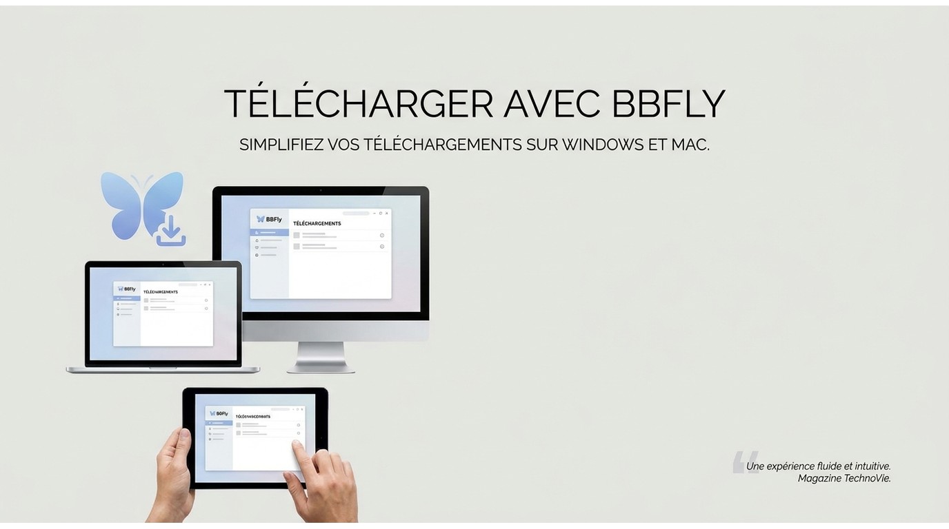 Télécharger avec BBFly sur Windows ou Mac