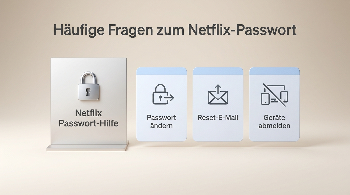 Häufige Fragen zum Netflix-Passwort