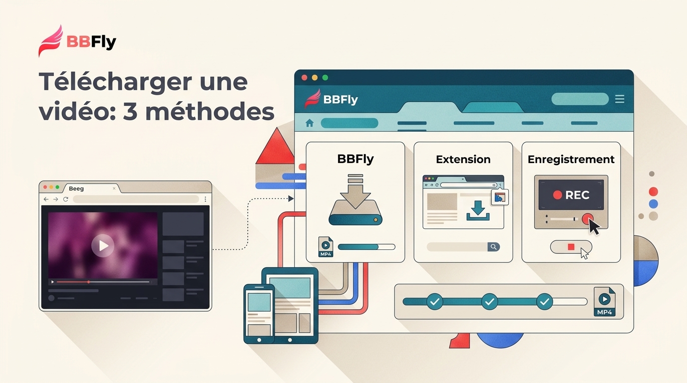 Télécharger une vidéo Beeg : 3 méthodes comparées