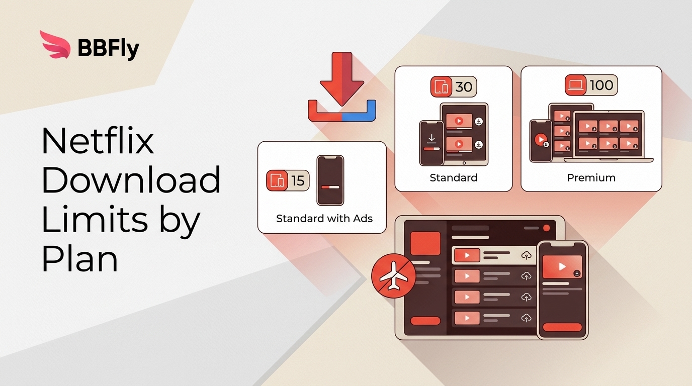 How Many Downloads Can You Have on Netflix in 2026? Limits by Plan