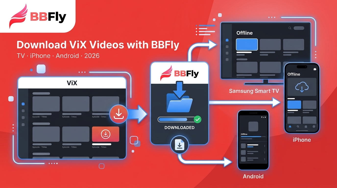 How to Download ViX Videos on Samsung Smart TV, iPhone & Android (2026 Guide)