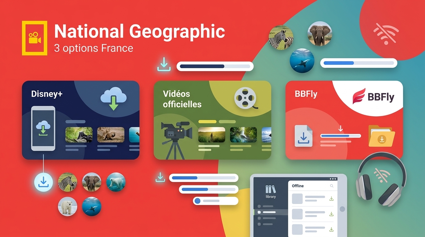 Télécharger des vidéos National Geographic : 3 options en France