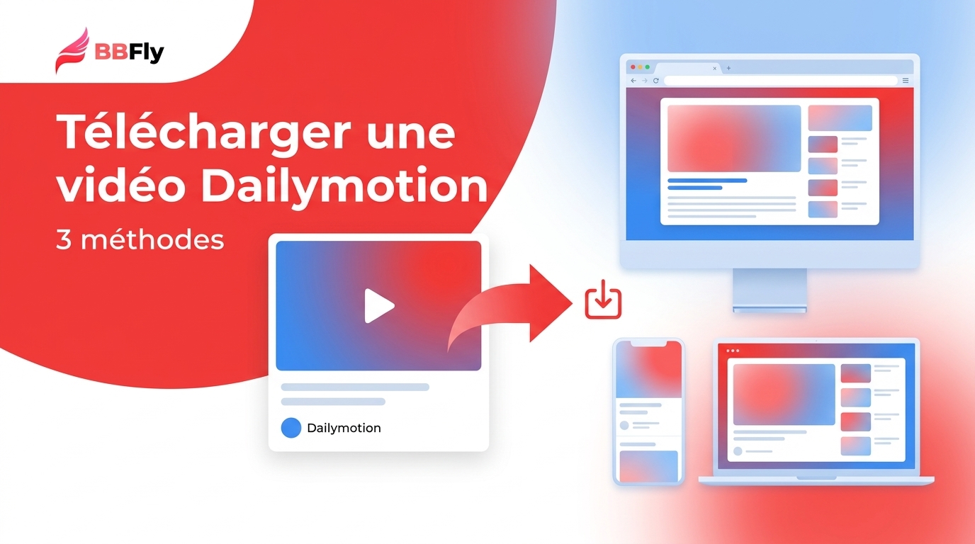Télécharger une vidéo Dailymotion : 3 méthodes vérifiées en 2026