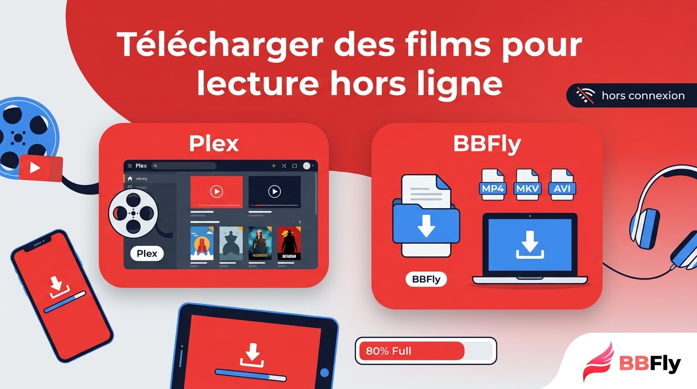 Télécharger un film Plex hors ligne en 2026 : 2 méthodes