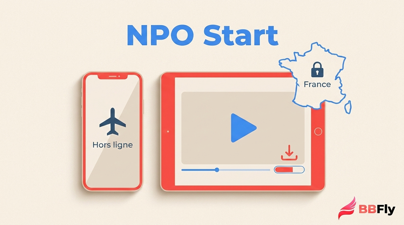 Télécharger des vidéos NPO Start hors ligne : limites et options en France