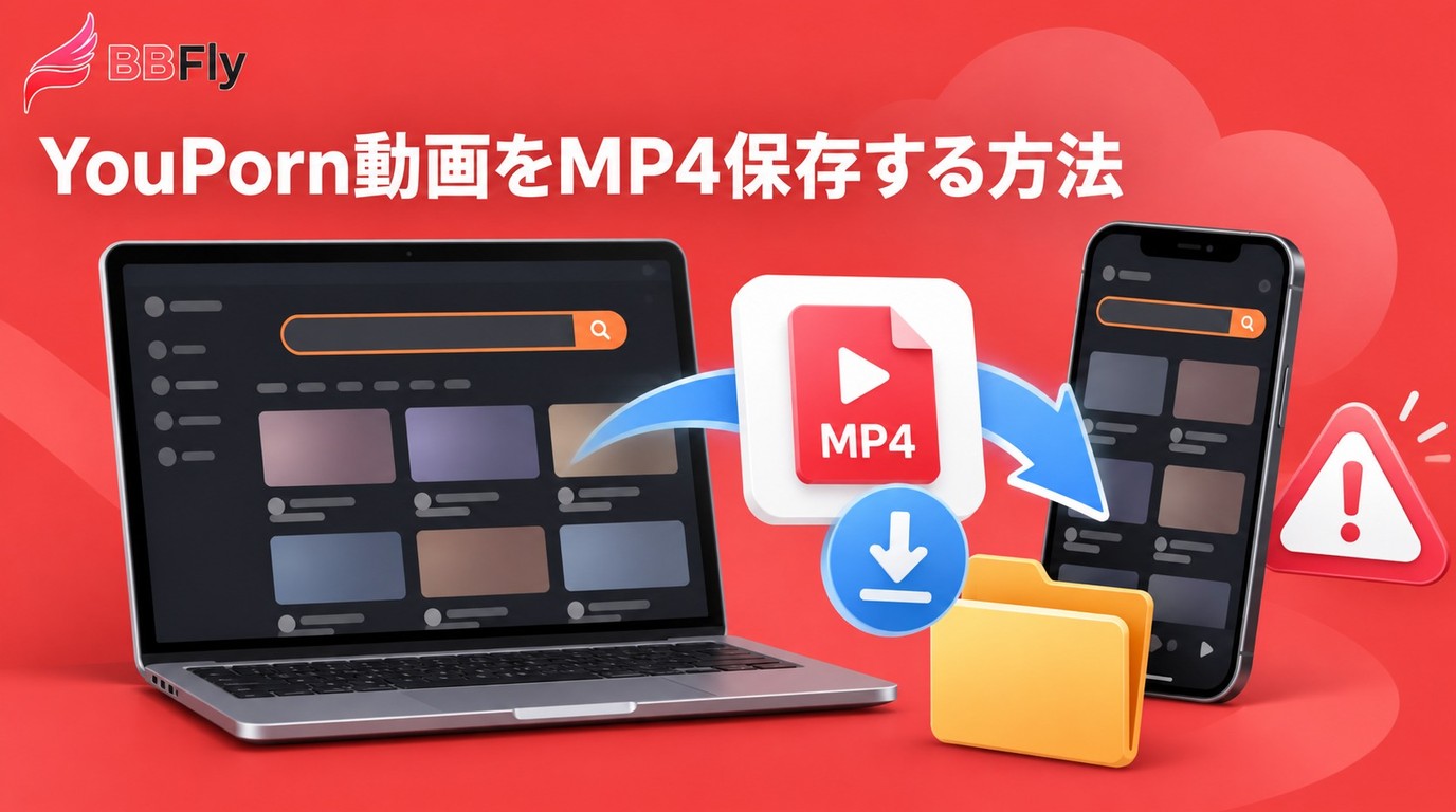 2026年版YouPornダウンローダー比較：MP4保存の3ステップと端末別の注意点