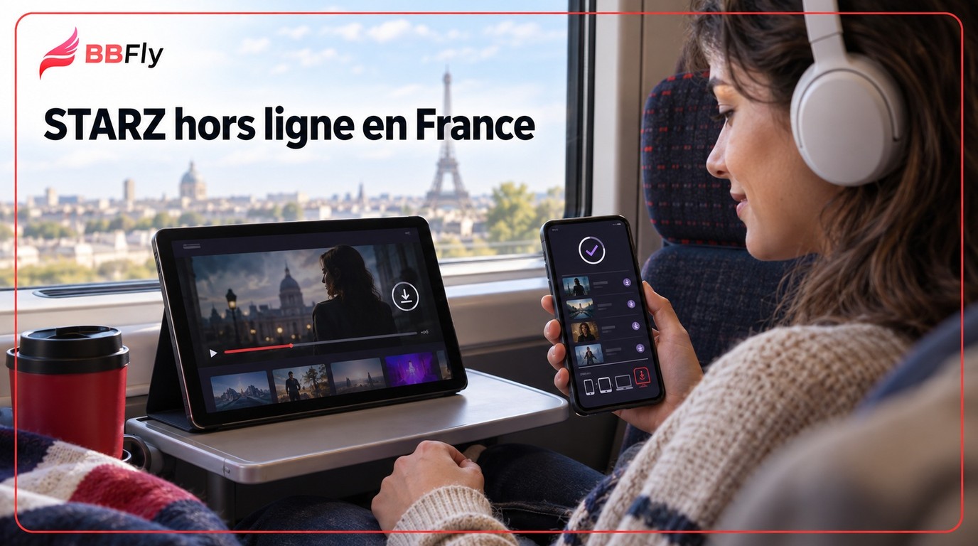 STARZ en France : regarder hors ligne et connaître les limites vérifiées