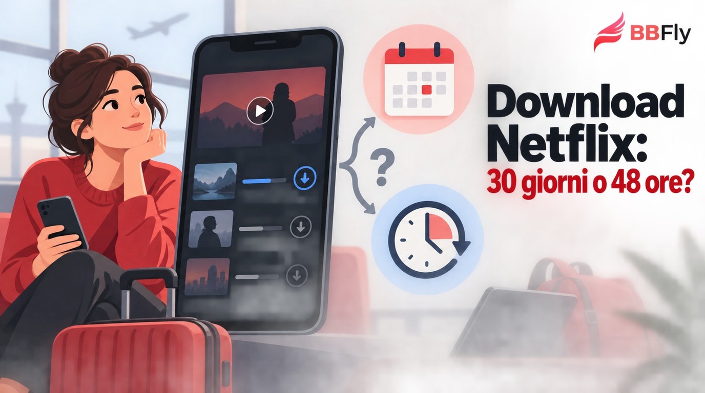 Durata download Netflix nel 2026: 30 giorni o 48 ore?