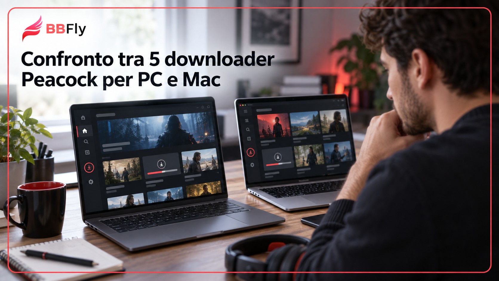 Confronto tra 5 downloader Peacock per PC e Mac nel 2026