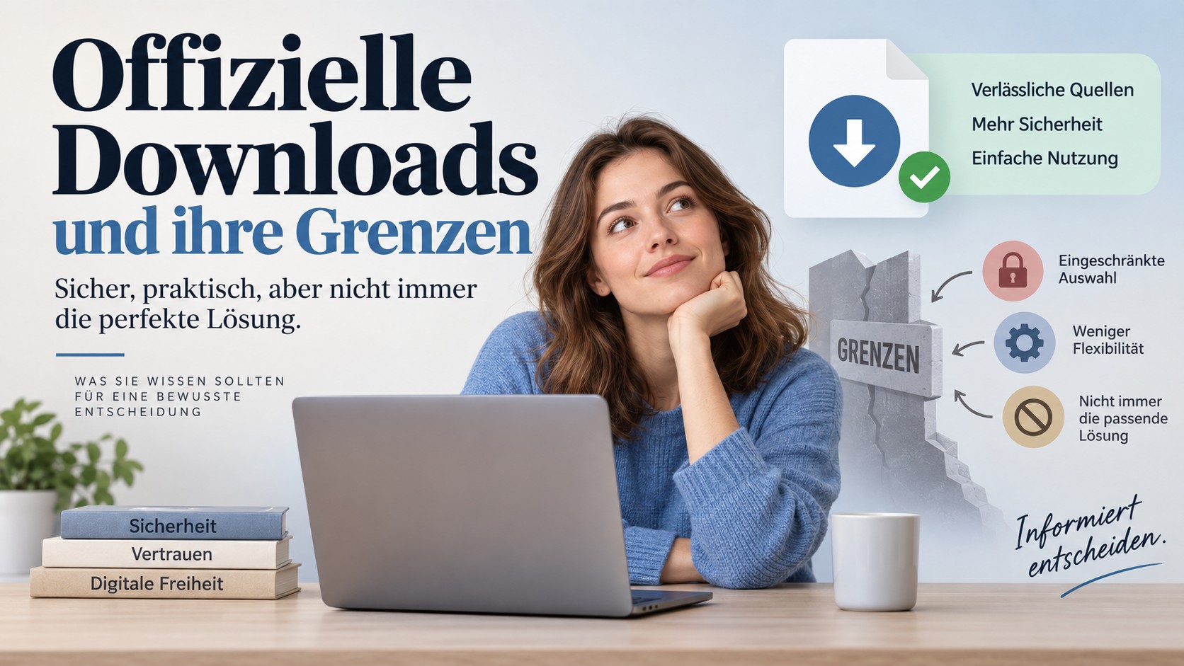 Offizielle Downloads und ihre Grenzen