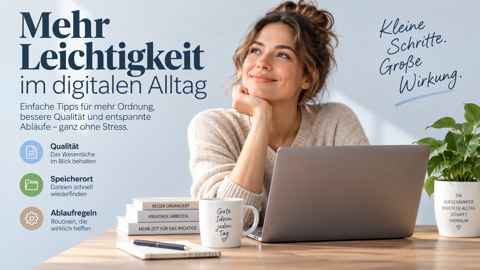 Qualität, Speicherort und Ablaufregeln