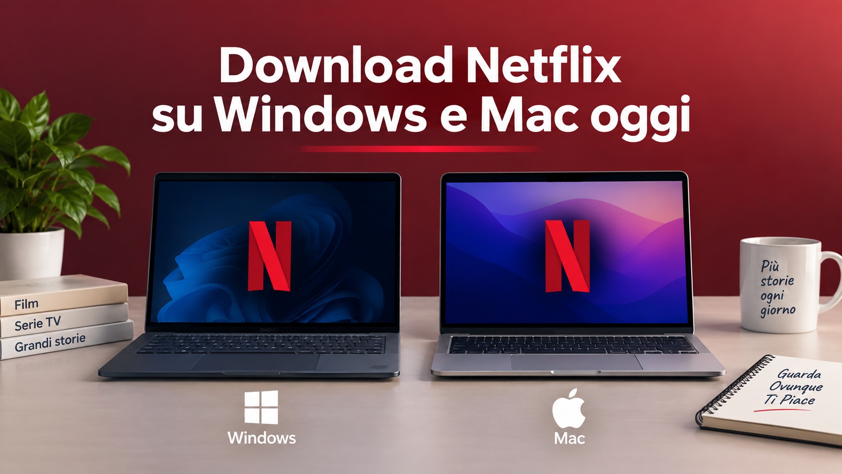 Download Netflix su Windows e Mac oggi