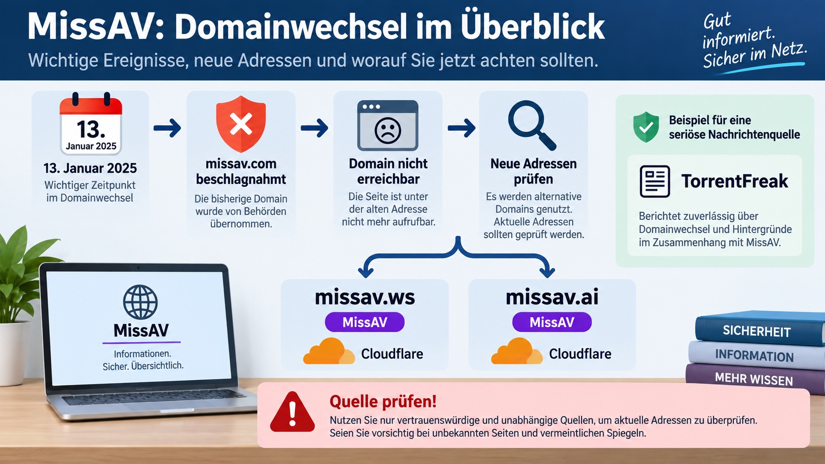 MissAV-Domainwechsel von missav.com zu missav.ws und missav.ai nach der Beschlagnahmung.