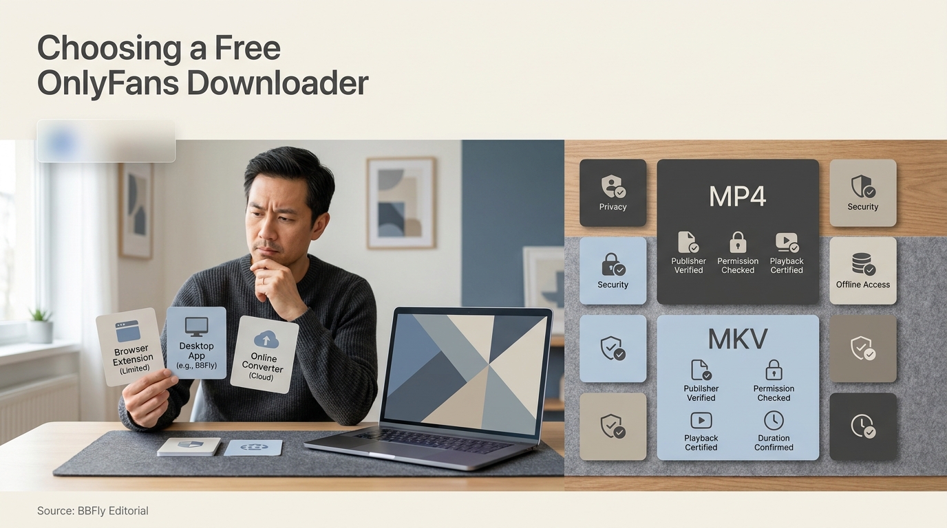 Free OnlyFans Downloader: No Official Option, What Works