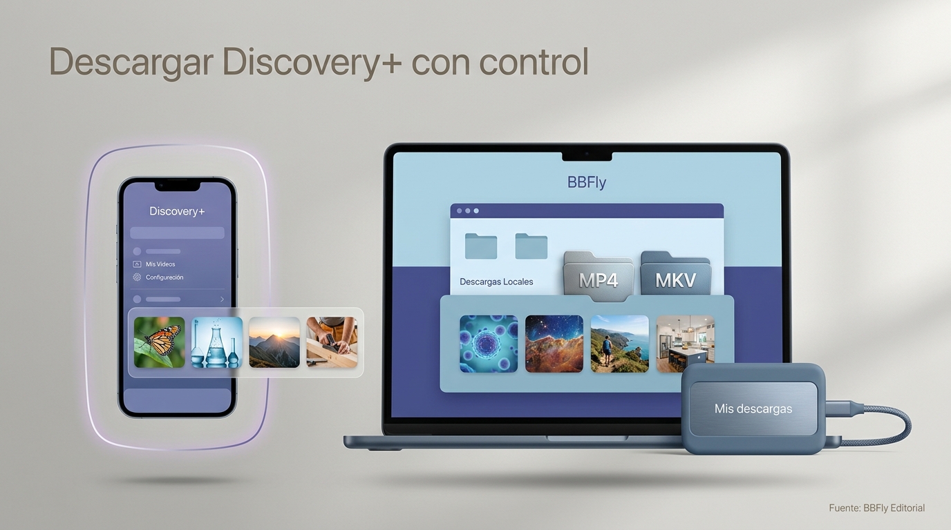 Descargar Discovery Plus: límites oficiales y BBFly